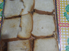 Lasanha de pão de forma