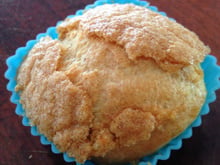 Cupcake proteico de aveia fit