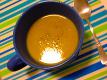 Sopa de alho poró bem leve (creme)
