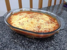 Filé de tilápia à parmegiana