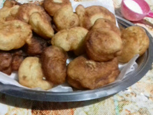Bolinho de chuva da crise (por Lory)