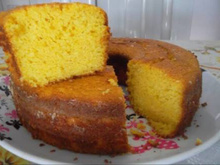 Bolo de milho fofinho