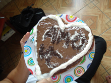 Bolo amor (chocolate)