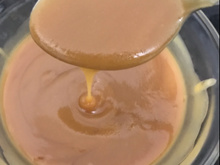 Calda cremosa de caramelo