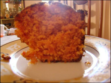 Bolo Nutritivo de Beterraba e Cenoura