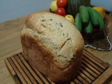 Pão de abóbora com sementes