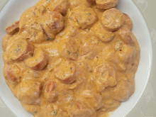 Estrogonofe de salsicha