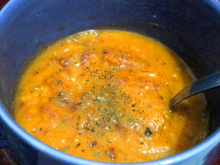 Caldo de abóbora