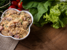 Farofa de bacon deliciosa