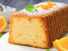 Bolo de laranja sem glúten e sem Lactose