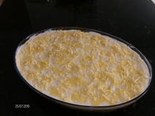 Lasanha ao molho branco e vermelho