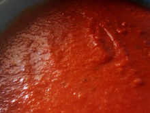 Molho de tomate caseiro