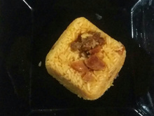 Arroz variante de microondas