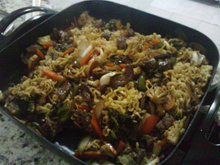 Yakisoba recém casados