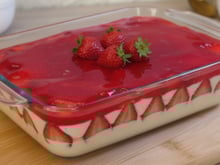 Pavê de morango do amor