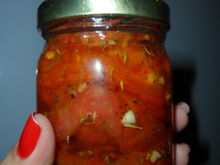 Tomate seco de micro-ondas