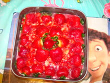 Tortinha de morango de dar água na boca.