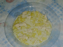 Canja de galinha ( bom para gripe )