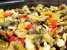 Caponata de berinjela