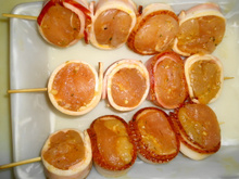 Medalhões de frango