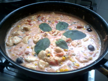 Frango cremoso fácil