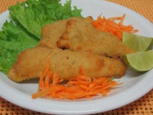 Filé de frango à milanesa