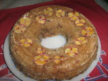 Bolo de casca de banana