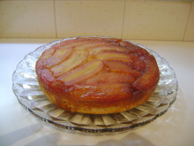 Bolo de banana caramelado