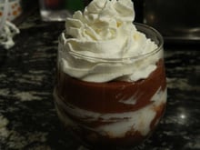 Ganache com chantilly