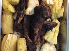 Costela bovina com vinho tinto