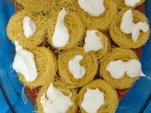 Macarrão ninho ao forno