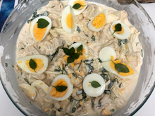 Salada de maionese couve-flor 