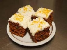 Bolo de cenoura e especiarias