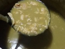 Sopa de ervilha light