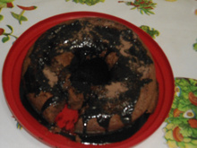 Bolo de chocolate 1 real