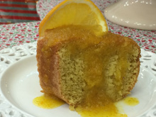 Bolo simples de laranja