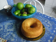 Bolo de laranja sem ovos