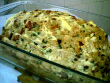 Rocambole de frango divino