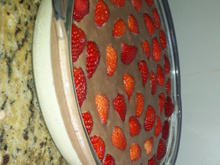 Mousse de maracujá e chocolate