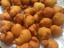 Bolinhos salgados fritos