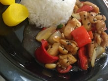 Frango xadrez fácil de fazer