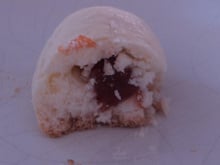 Bolacha de nata com goiabada da Dri