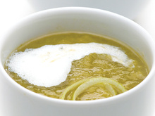 Sopa de alho francês