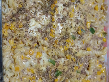 Macarrão com molho branco especial