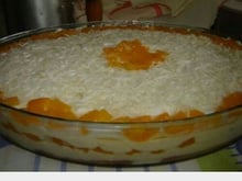 Pavê de pessêgo da Cissa