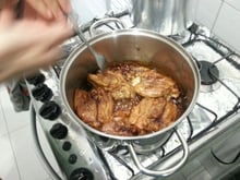 Sobrecoxa dourada