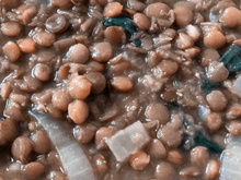 Lentilha (preparo básico, substituto do feijão)