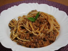 Espaguete à bolonhesa