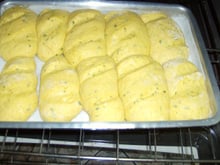 Pão de abóbora Cabotiã (abóbora  japonesa)