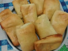Pão de leite com salsicha
